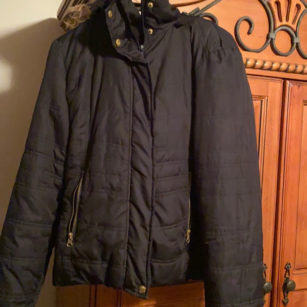 Women’s Black Short winter coat